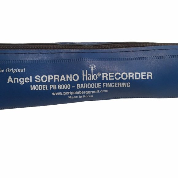Peripole The Original Angel Soprano Halo Recorder PB 6000-Baroque Fingering - Picture 3 of 9
